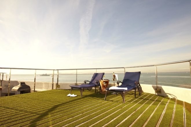 Spitbank Fort Hotel, island retreat, luxury travel, renovation, fort, UK, Hampshire, bespoke resort, private resort, Britain