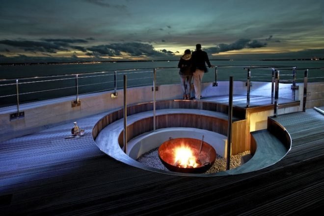Spitbank Fort Hotel, island retreat, luxury travel, renovation, fort, UK, Hampshire, bespoke resort, private resort, Britain