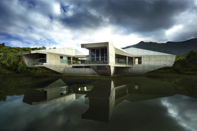 Stamp House, Charles Wright Architects, cyclone proof house, disaster proof house, solar powered house, far north queensland