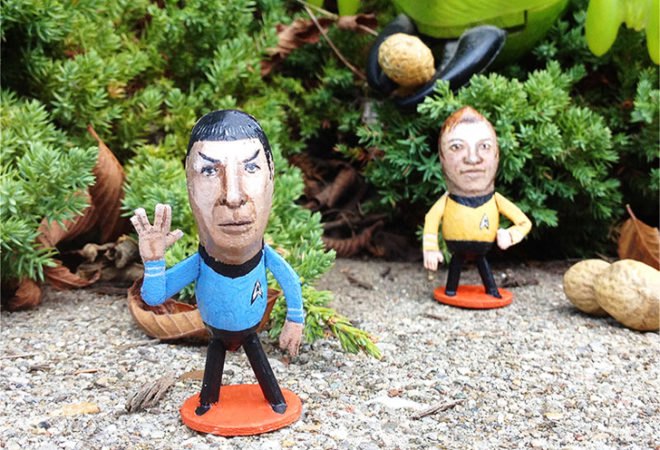 green design, eco design, sustainable design, steve casino, peanuts, peanut artist, painter of nuts, trent reznor, elvis costello, james bond, sean connery, star trek, spock, captain kirk, batman, wonder woman, andy warhol