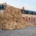 Tadashi Kawamata, Gandamaison, Versailles, recycled wooden crates, site-specific, instalation, crates cascade, Art, Recycled Materials