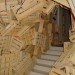 Tadashi Kawamata, Gandamaison, Versailles, recycled wooden crates, site-specific, instalation, crates cascade, Art, Recycled Materials