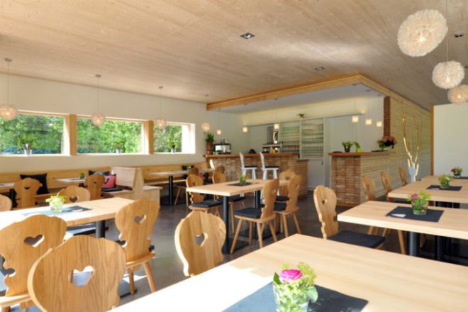 Talstation Baiersbronn, Partner und Partner, eco travel, bistro, rental shop, energy efficient design, germany