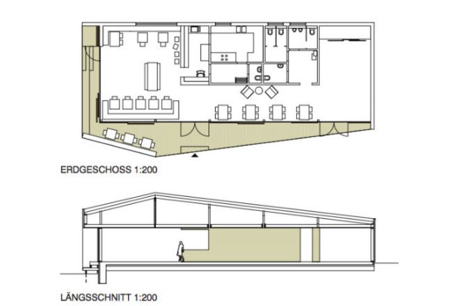 Talstation Baiersbronn, Partner und Partner, eco travel, bistro, rental shop, energy efficient design, germany