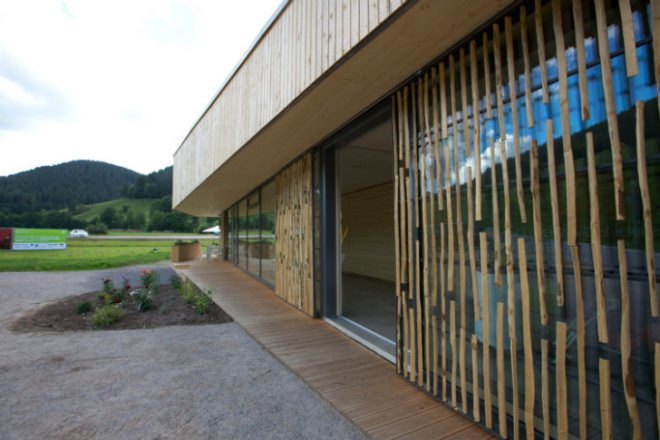 Talstation Baiersbronn, Partner und Partner, eco travel, bistro, rental shop, energy efficient design, germany