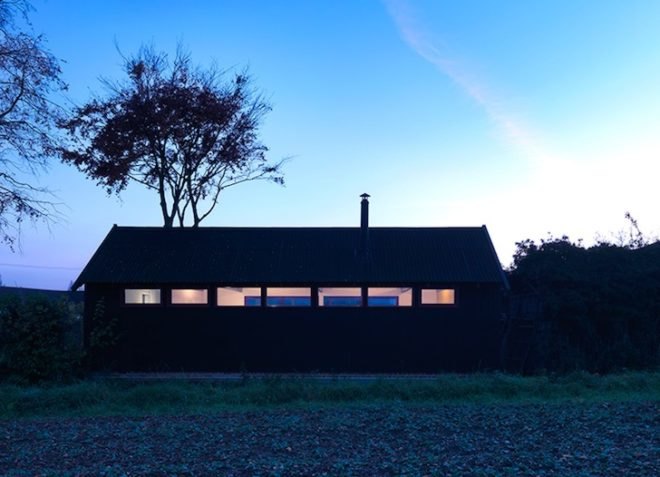 zero carbon, wood-fired stove, solar power, photovoltaic panels, PV Panels, rainwater harvesting, vernacular architecture, green design, sustainable design, eco-design, England, Threefold Architects, art, design, sustainable design, The Long Studio