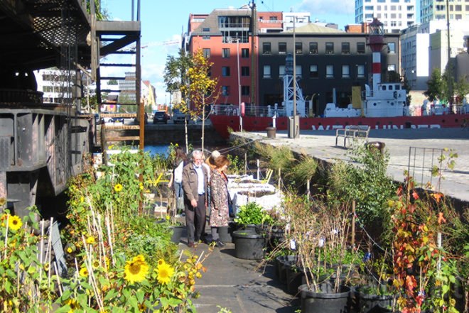 Time Circus, Welvaert, Antwerp, floating garden, vegetable garden, MAS Museum, Botanical, Eco Travel, Treehouses, Recycling / Compost, Green renovation, Gardening, Floating Houses,