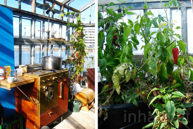 Time Circus, Welvaert, Antwerp, floating garden, vegetable garden, MAS Museum, Botanical, Eco Travel, Treehouses, Recycling / Compost, Green renovation, Gardening, Floating Houses,