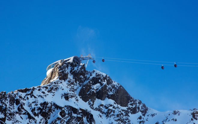 green design, eco design, sustainable design, Austria, Alps, Baumschlager Hutter partners, WIldspitzbahn, ski lodge