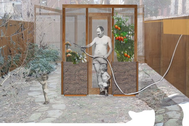 Grant Davis Thompson, Clinton Hill, Brooklyn, playhouse, backyard retreat