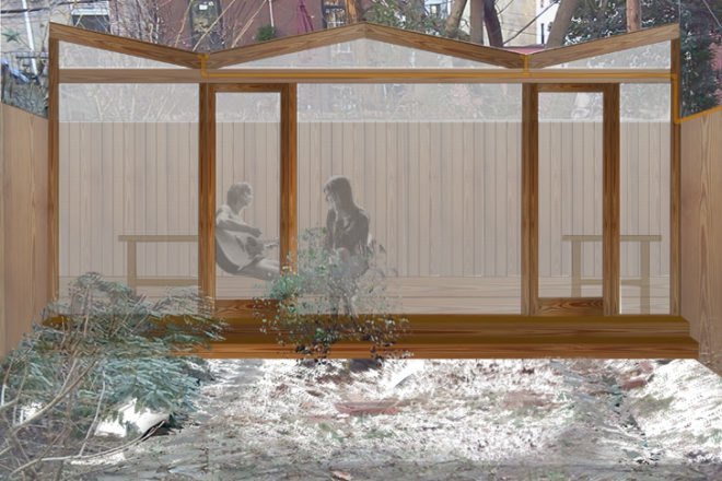 Grant Davis Thompson, Clinton Hill, Brooklyn, playhouse, backyard retreat