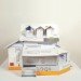 the dream homes project, jeremiah johnson, credit card applications, model houses, paper, recycled