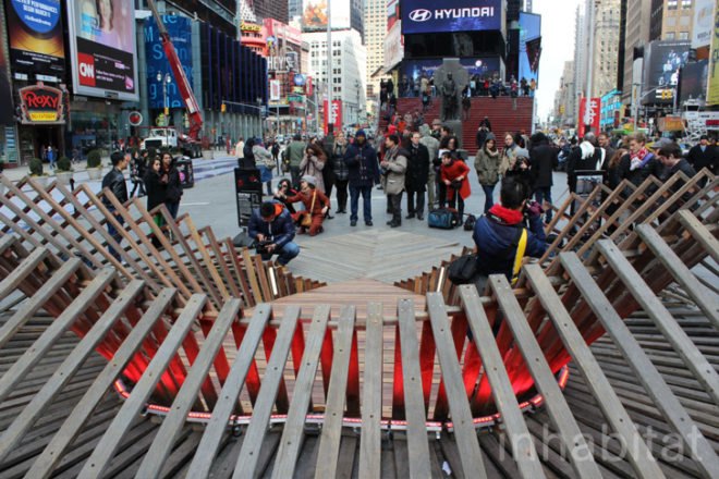 Design Trust for Public Space, eco design, green design, heartwalk, Hurricane Sandy, hurricane sandy boardwalk, Public Art, situ, situ studio, sustainable design, Times Square, times square alliance, Times Square Arts, Valentine’s Day, valentine’s day times square