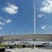 ipv Delft, Netherlands, Eindhoven, Hovenring, architecture, bike bridge, cyclists, pedestrians, traffic, bike safety, walkability, steel, cable bridge, LED lighting