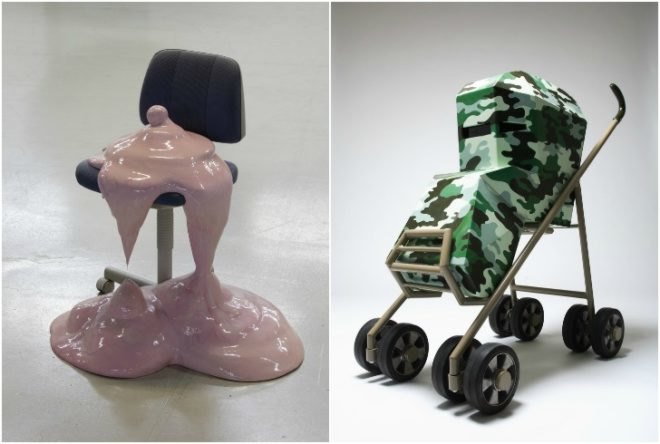 Kristof Kintera, everday objects, sustainable design, green art, reused objects, inventive art