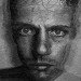 jamie poole, portrait, love letters, poems, text, words, collage, face