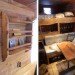 Rustic Camper, Bill Goddard, Becky Goddard, retrofitted van, camper van