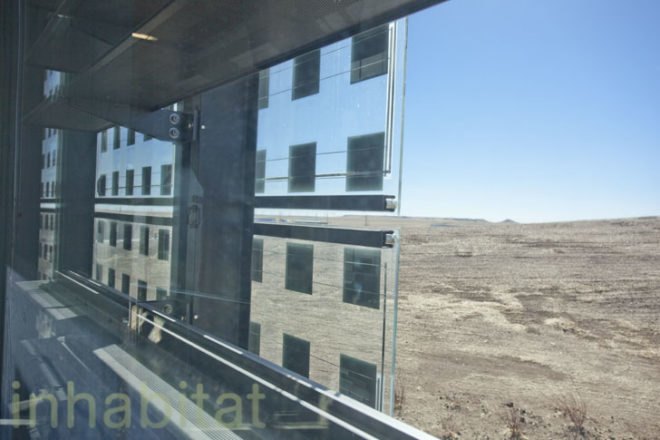 Welcome Center, Southeast Wyoming, Anderson Mason Dale Architects, Wyoming, Rest Area, Rammed Earth