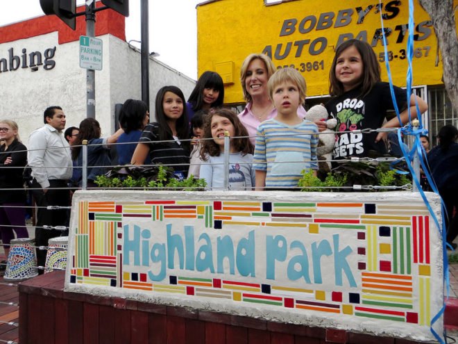 York Street parklet, Los Angeles, LA, parklets, parklet, Highland Park parklet