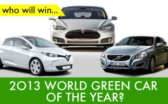 New York International Auto Show, Green Car of the Year, Green Car, Tesla Model S, Volvo V60 Hybrid, Renault Zoe