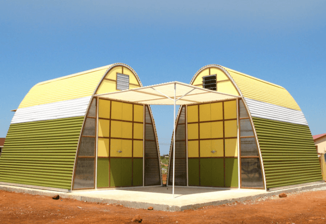 Abod Shelters, slum dwellers, poverty, green design, sustainable design, prefab design, tiny houses, South Africa, BSB Design, natural light, humanitarian design, social design, eco-design, Johannesburg, informal housing, cheap housing, Doug Sharp