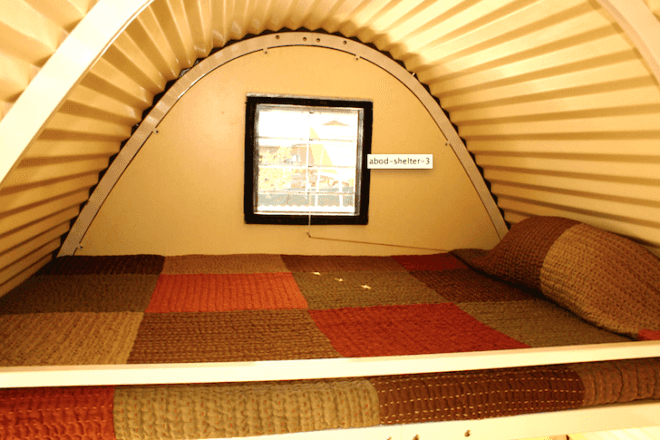 Abod Shelters, slum dwellers, poverty, green design, sustainable design, prefab design, tiny houses, South Africa, BSB Design, natural light, humanitarian design, social design, eco-design, Johannesburg, informal housing, cheap housing, Doug Sharp