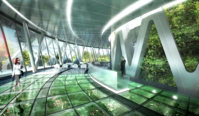 Vincent Callebaut Architecture, Taipei, urban design, living wall, vertical garden, Agora Tower, green design, sustainable design, eco-design, rainwater capture system, solar power, nanotechnology, passive solar design, residential tower, green tower, jungle tower in Taipei