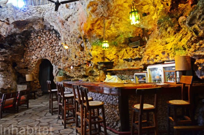 Diani Beach, Kenya, coral cave, adaptive reuse, cave turned into a restaurant, candlelit cave, south coast, indian ocean, design, sustainable design, arab design, green design, eco-design