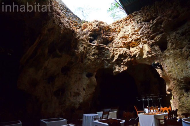 Diani Beach, Kenya, coral cave, adaptive reuse, cave turned into a restaurant, candlelit cave, south coast, indian ocean, design, sustainable design, arab design, green design, eco-design