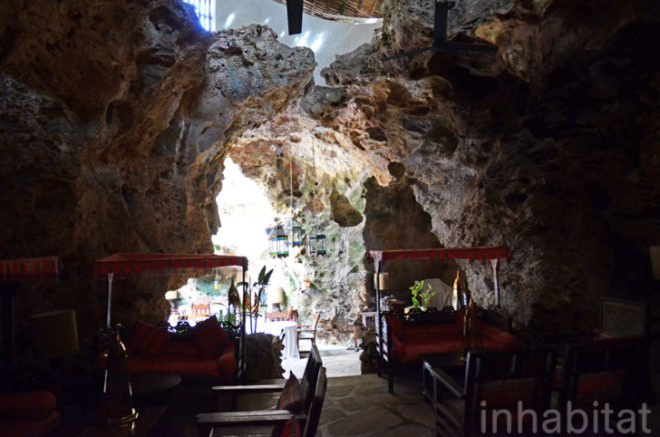 Diani Beach, Kenya, coral cave, adaptive reuse, cave turned into a restaurant, candlelit cave, south coast, indian ocean, design, sustainable design, arab design, green design, eco-design