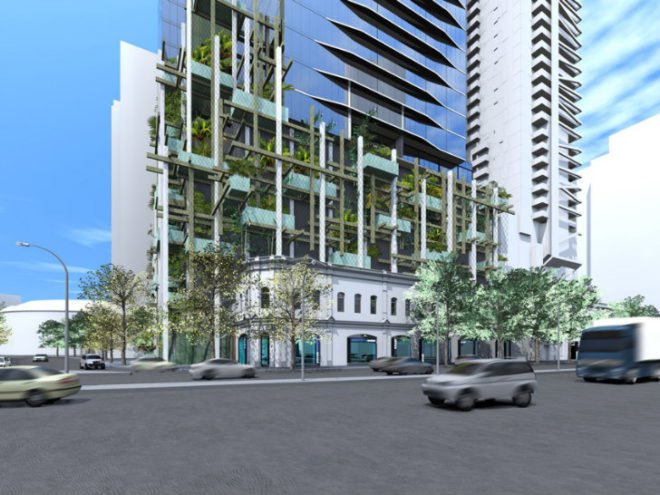 Australia 108, Fender Katsalidis, skyscraper, prefab skyscraper, melbourne, residential building,