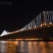 the bay lights, leo villareal, led, green art, eco art, led lighting, bay bridge, san francisco, bay bridge lighting installation, sustainable design, green design, energy-efficient lighting, green lighting, light emitting diode, led art, bay area, led light installation