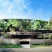 Charles Wright Architects, Cairns Botanical Gardens, Australia, VC, visitor center, Predator, reflective armor, rainwater harvesting, solar panels, energy efficiency, passive design, water conservation, insulation, sustainable design, eco-design, botanical