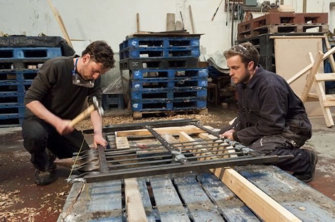 rainwater capture, cowshed, The Cowshed Collective, Ireland, Camphill Callan Community, Commonage, sustainable design, daylighting, natural light, reclaimed materials, recycled materials, Cowshed, farm, collaborative design