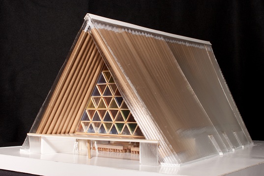 Cardboard Cathedral New Zealand, Shigeru Ban temporary structures, temporary buildings, cardboard architecture, sustainable buildings, eco-friendly building material, sustainable materials, cardboard tubes