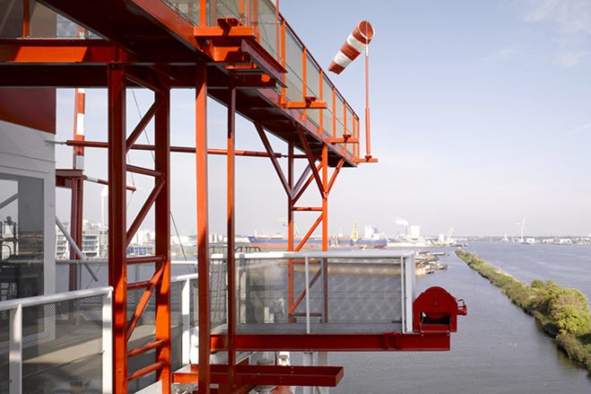 Concrete, REM-Island, Dutch Pirate Radio, sea platform, restaurant, Amsterdam, Architecture, Daylighting, Recycled Materials