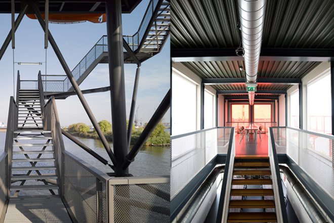 Concrete, REM-Island, Dutch Pirate Radio, sea platform, restaurant, Amsterdam, Architecture, Daylighting, Recycled Materials