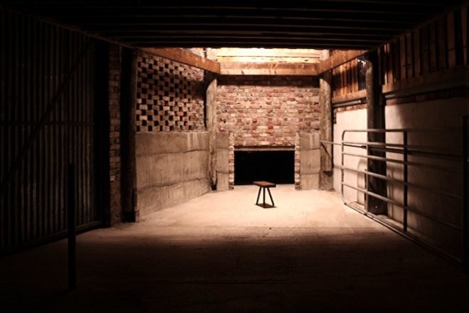 rainwater capture, cowshed, The Cowshed Collective, Ireland, Camphill Callan Community, Commonage, sustainable design, daylighting, natural light, reclaimed materials, recycled materials, Cowshed, farm, collaborative design