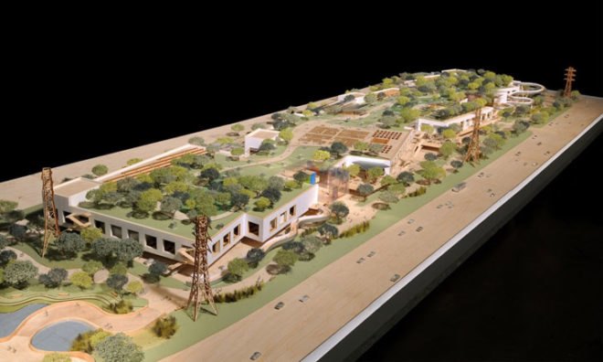 green design, eco design, sustainable design, Facebook, Frank Gehry, Gehry Facebook Headquarters, Forested Roof