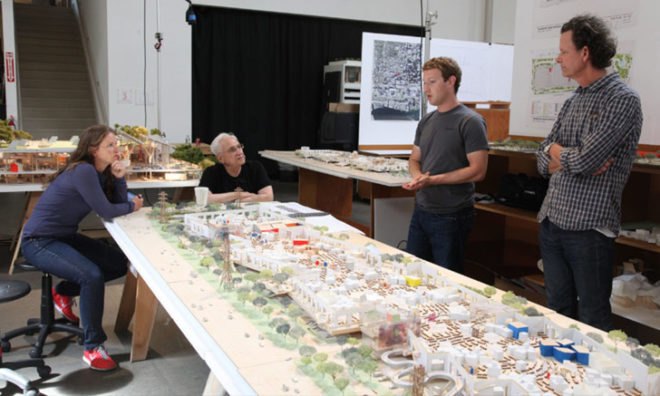 green design, eco design, sustainable design, Facebook, Frank Gehry, Gehry Facebook Headquarters, Forested Roof