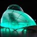 Firefly trike, GeoSpace Studio, eco-friendly transport, green transportation, tricycle design, LED lights, human-powered vehicle, vehicle design, green design