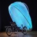 Firefly trike, GeoSpace Studio, eco-friendly transport, green transportation, tricycle design, LED lights, human-powered vehicle, vehicle design, green design