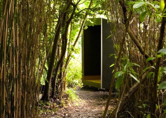 daylighting, low environmental impact, tiny house, forest pond house, TDO Architecture, UK, small design, green design, eco-design, meditation house, play house, sustainable design