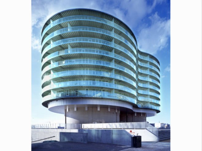 Gemini Residences, MVRDV, silo conversion, copenhagen, adaptive reuse, green renovation, eco residences