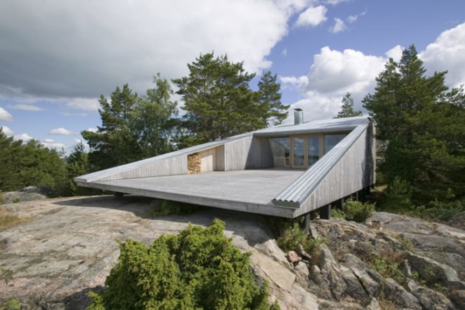 Huttunen-Lipasti-Pakkanen Architects, Villa Mecklin, Finland, finnish design, sauna, untreated wood, wood-burning stove, weekend retreat, Architecture, Daylighting, Green Materials