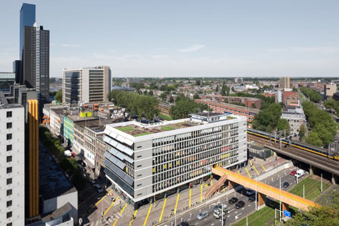 I Make Rotterdam, Zones Urbaines Sensibles, Maxwan Architecten, Crowdfunding Architecture, Rotterdam, Luchtsingel Footbridge, wooden bridge, Architecture, social design, Urban design, Recycling / Compost