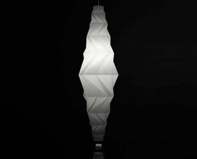 IN-EI by Issey Miyake for Artemide, IN-EI , Issey Miyake, Artemide recyled plastic bottle lights, led lamps, led lights, recycled plastic lamps, green lighting