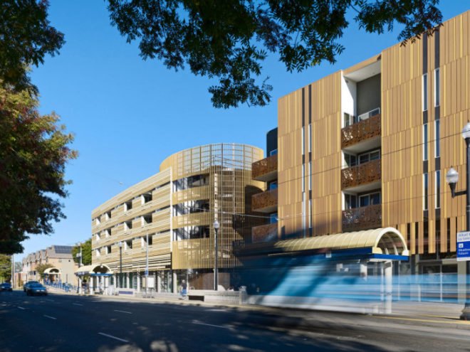 La Valentina Station, David Baker and Partners, urban infill, affordable housing, sacramento, eco housing development, sustainable housing