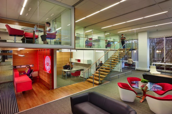 Northeastern University Seattle Campus, Perkins and Will, eco university, leed platinum, northeastern university, seattle