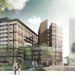 ONE Greenville, South Carolina, USA, LEED Gold, USGBC, green design, sustainable design, eco-design, green roof, solar power, mixed use development, education, retail, urban regeneration, 4240 Architecture,